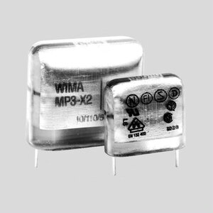 MP3X2N047M275-15 MP Capacitor 47nF 275V P15