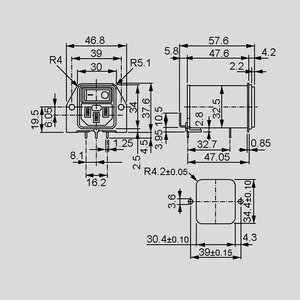 DC22-2121-111 Line Filter IEC Plug Switch DC22 2A DC22-_