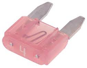 F7004 Automotive Fuse 4A 32V Pink