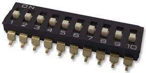 EHS110LT SMD DIP Switch IC 10-Pole