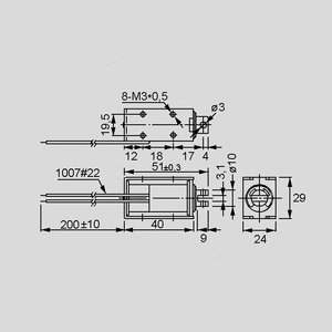 ITS-LS2924BD-24 Solenoid Framed 2924b D -24V ITS-LS2924_<br>Dimensions