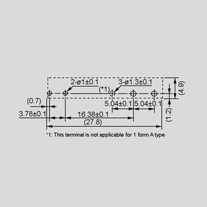 FTR-LY-005 Slim-Interface-Relay coil 5V Circuit Diagram