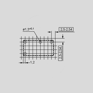 RE300-5 Relay SPST-NO 6A 5V 125R RE030005 Pin Board