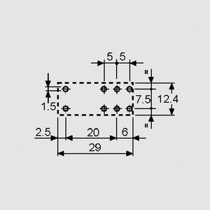 F4462-24C Relay DPDT 10/20A 24V 900R AgSnO2 44.62.7.024.4000  Pin Board