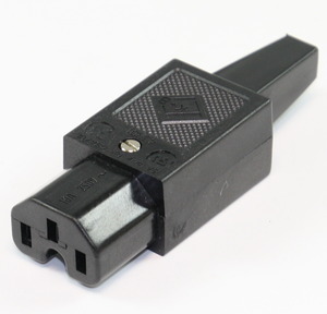 WGS3G IEC Power Connector C15, Straight