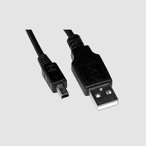 USB400AB-1M USB Cable A to Mini B 4-Pole 1m