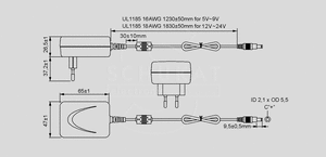 GS12E18-P1J SPS Plug-in 12W 18V/0,67A GS12E_