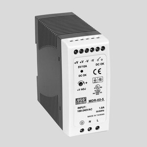 MDR-60-5 SPS DIN-Rail 50W 5V/10A