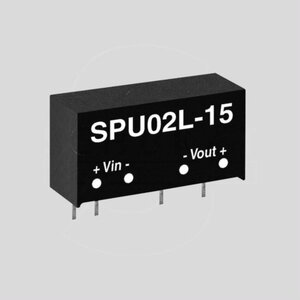 SPU02L-15 DC/DC-Conv 5:15V 133mA SIL7