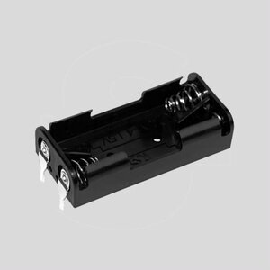 2468 Batteriholder 2 x AAA PC Pins SN421PC