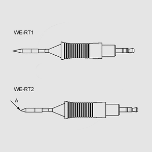 WE-RT3 Chisel Shape, Straight 1,3mm WE-RT1, WE-RT2