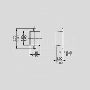 BAV20WS SMD Si-Diode 250V 200mA SOD323F SOD323F