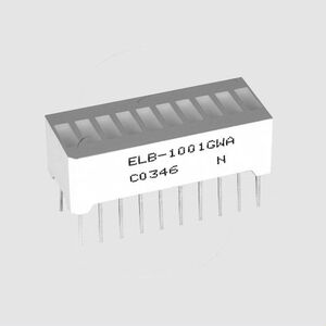 ELB1001SYGWA/S53 LED Bargraph Green 4,5mcd DIP20  