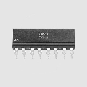 LTV825S 2xOptoc.-Darl 5kV 35V 80mA &gt;600% SMD8