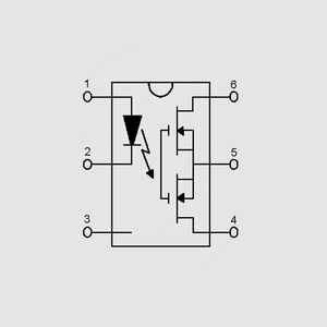 PVT412SPBF MOSFET Photo Rel. 4kV 400V 0,21A SMD6 PVG_, PVT_