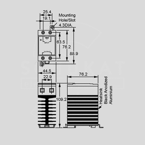 CMRD6035 Solid State Relay Z-Vers. 660V 35A DIN-R CMRD60_