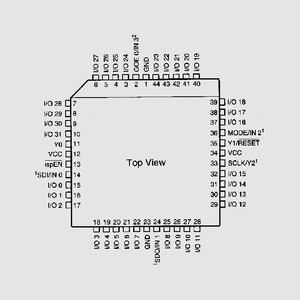 LSI1016E80LJN 64Macro 32I/O 15ns PLCC44 PLCC44