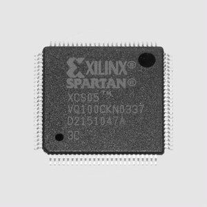 XCS05-3VQG100 238LogC 5KSysGa 77I/O VQFP100