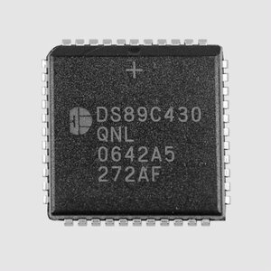 DS89C430-QNL+ 8Bit 16K-Flash 1K-RAM 33MHz PLCC44