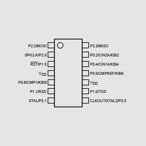 P89LPC914FDH MC 2,4-3,6V 1K-Flash 12MHz TSSOP14 P89LPC913FDH_