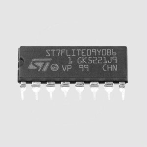 ST7FLITE09Y0B MC 13I/O 1,5K-Flash 128B-RAM DIP16