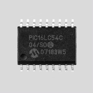 PIC16LC54C-04/P 512x12 OTP 12I/O 4MHz DIP18