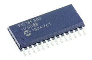PIC16F883-I/SO 4Kx14 Flash 25I/O 20MHz SDIP28
