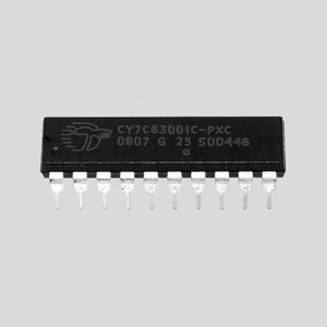 CY7C63001C-PXC PSoC-MC 6I/O 4K-Flash 256B-RAM SO8