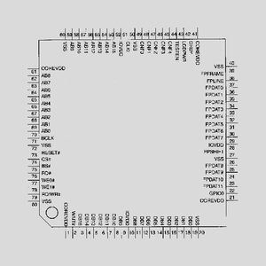 S1D13506F00A STN/TFT-LCD-Contr 800x600 QFP128 S1D13704F00A, S1D13705F00A