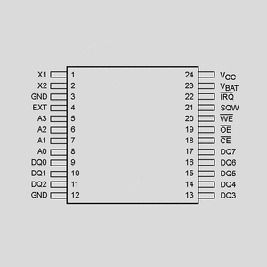 DS1318+ RTC Par. 8Bit El. Time Counter TSSOP24 DS1318+