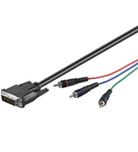 W51302 DVI - RGB 3xRCA, 10m