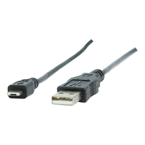 N-CABLE-166-2 USB A male - USB micro A male cable 2M