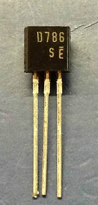 2SD786 NPN 50V 0,3A 0,25W TO-92