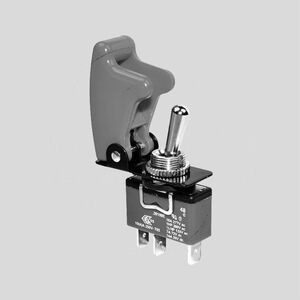 C3922BEAAA Switch 1-Pol 10A moment (ON)/OFF/(ON) Forseglet C39_BE with R17-10GUARD