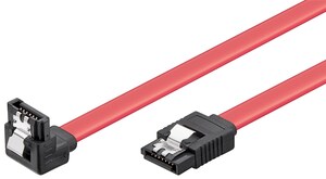 W68177 SATA kabel, L-type > 90°, 0.50m