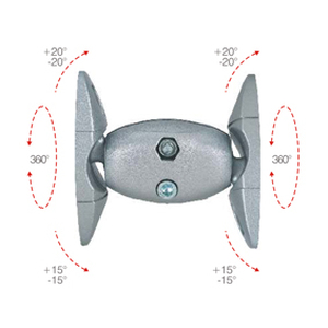 N-TVS-NEWFLEX+/S Universal højttalerbeslag, SÆT, 5kg