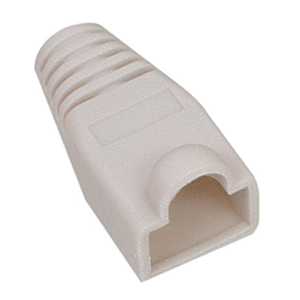 W11236 Kappe for RJ45 Stik.kabel ø6,4mm Grå Bulk