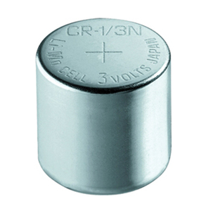 CR1/3N Lithium knapcellebatteri, 10,6 x 10,8mm. 3V, 170mAh