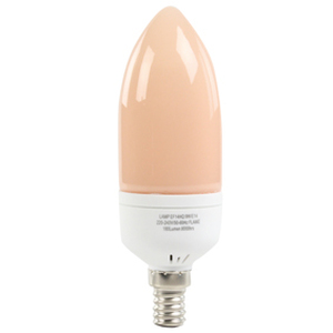 N-LAMP EF14HQ HQ ENERGISPAREPÆRE 9W FLAMME-farvet