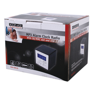 N-HAV-SDC20 CLOCK RADIO MED MP3