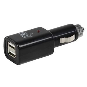 N-P.SUP.USB201 Dobbelt USB oplader / strømforsyning til bilen