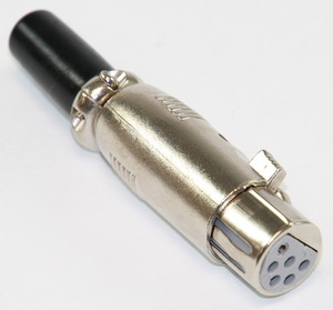 W11785 XLR Connector 6-P HUN