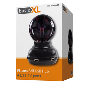 N-BXL-USBGAD2 basicXL 4 PORT USB HUB PLASMABALL