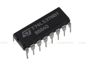74LS378 6-bit register with clock enable DIP-16
