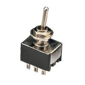 APEM-5658 Toggle Switch 3-pol Moment ON-OFF-(ON)