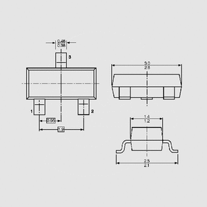 DA106K SMD Si-Diode SOT23 SOT23