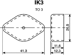 IK341/3 Isoleringshus for TO-3