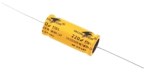 LSC-2200NP El-Capacitor Bipolar 220uF/100V 18x44mm. Produktbillede