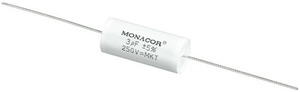 MKTA-30 Kondensator 3,0uF 250V 5% Axial MKT Produktbillede