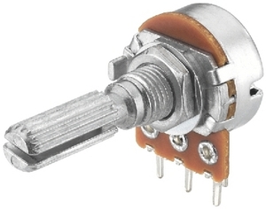 VRB-100M100 Potentiometer LINEÆR Mono 100KOhm Produktbillede